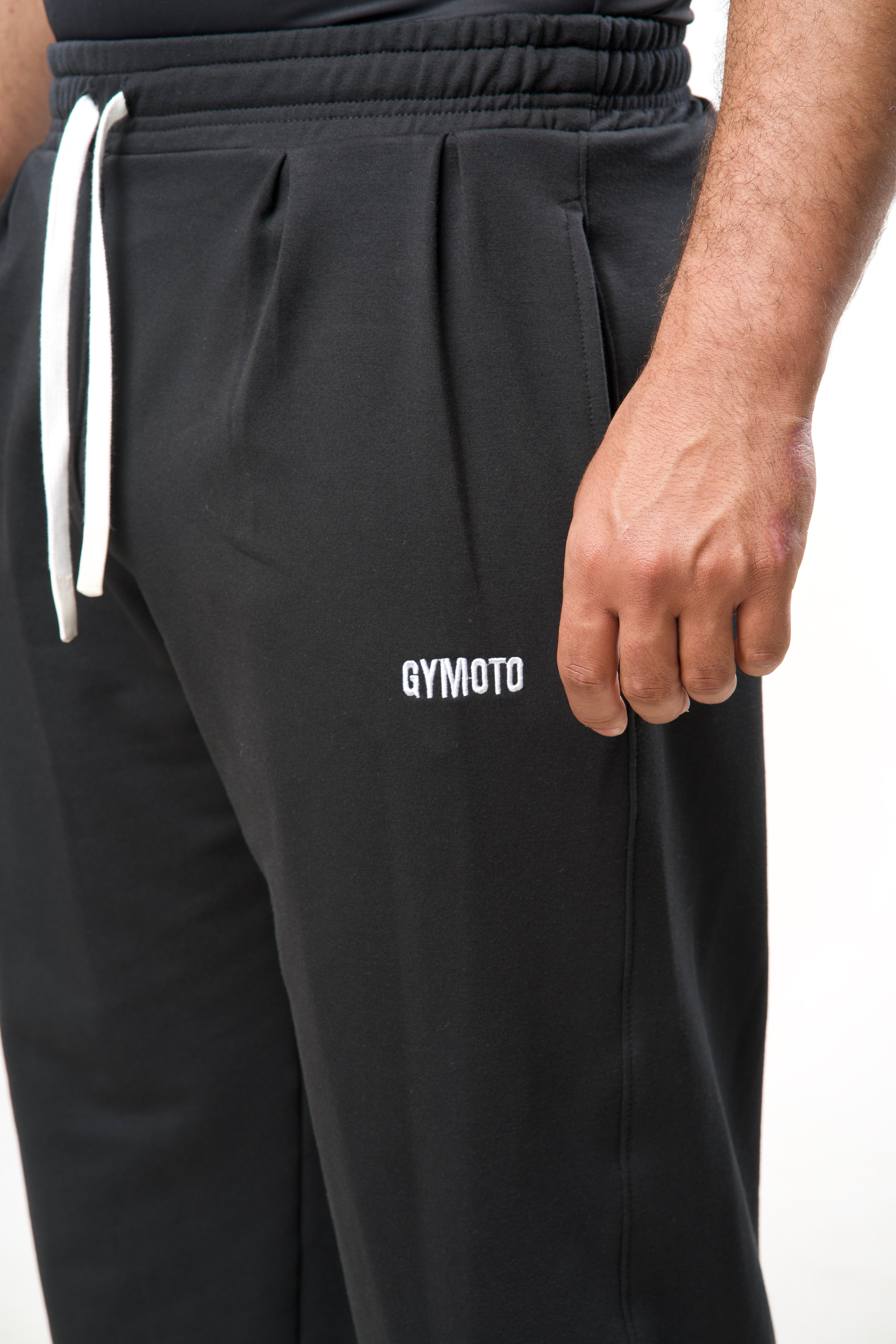 Ensemble Sport Homme Sans Manches Noir Gymoto