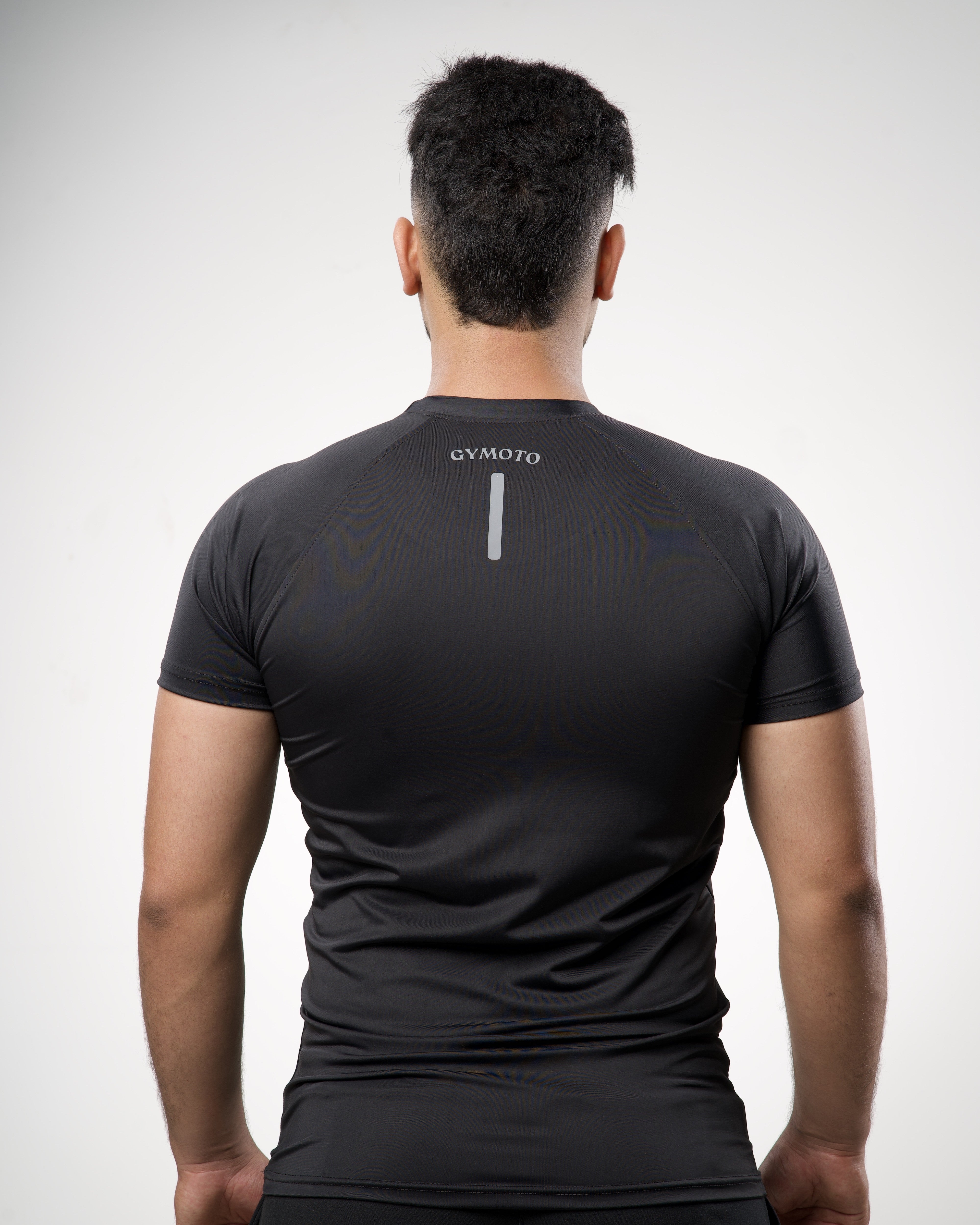 T-Shirt Compression Performance Homme Noir
