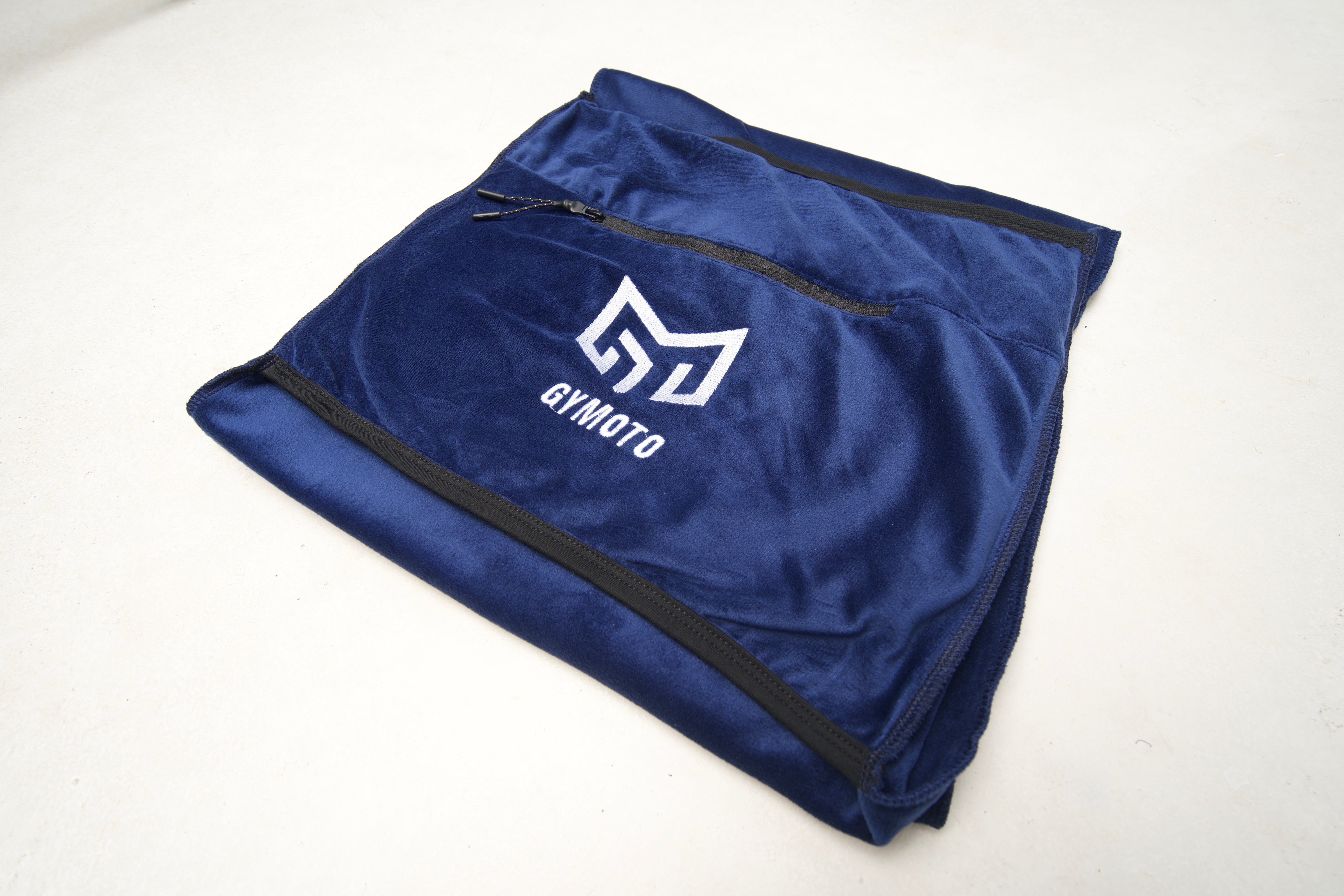 Serviette de Sport Gymoto Bleu Marine – Performance & Confort