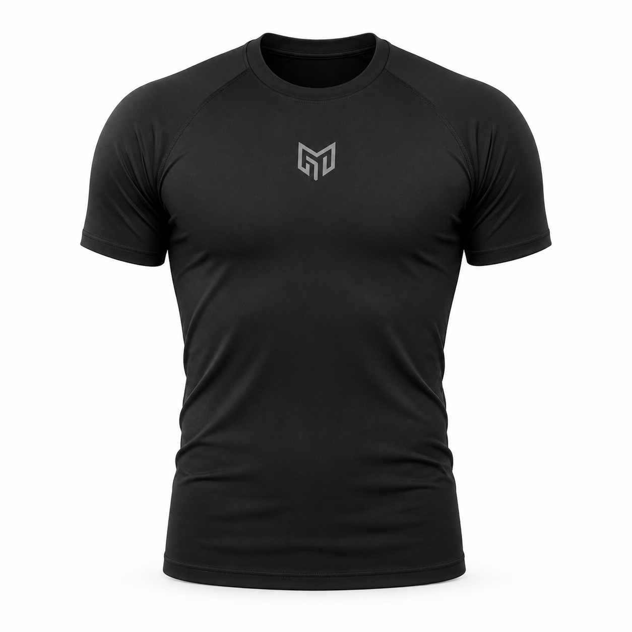GYMOTO Compression Training T-Shirt – Black