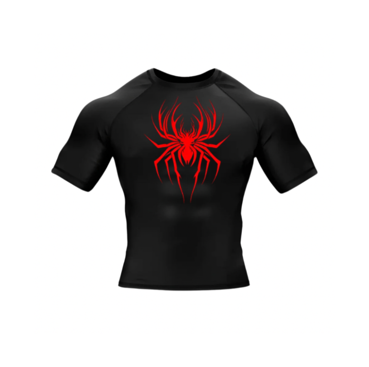 T-Shirt Compression Spider Red